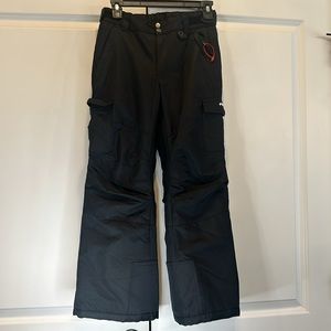 Arctix youth medium black ski pants GUC